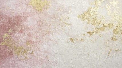 "Gleaming Gold with Pink Accents"