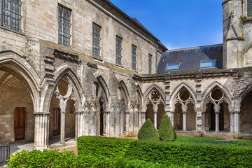 Fototapeta premium Abbey saint Leger, Soissons, France
