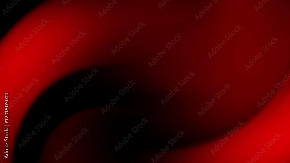 Wall mural a smooth gradient of deep red and black, creating an abstract, flowing design.