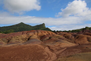 Siebenfarbige Erde auf Mauritius
