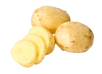 New potato cut out