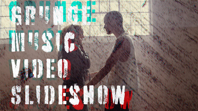 Grunge Music Video Slideshow