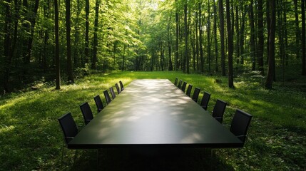 Meeting in the Woods