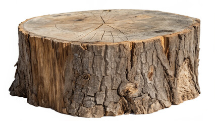 cut of a old  wooden piece of tree