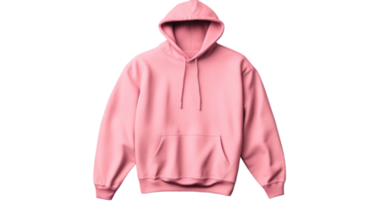Stylish pink hoodie on a plain background, perfect for casual wear, showcasing modern fashion trends and comfort for everyday activities.