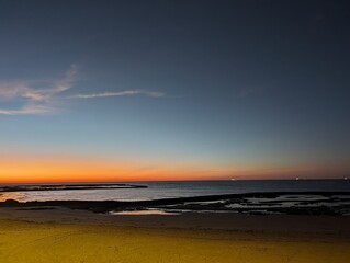 sunset in a small town in southern Spain