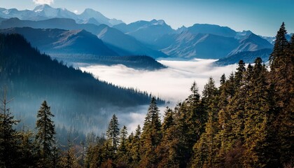 lake in the mountains