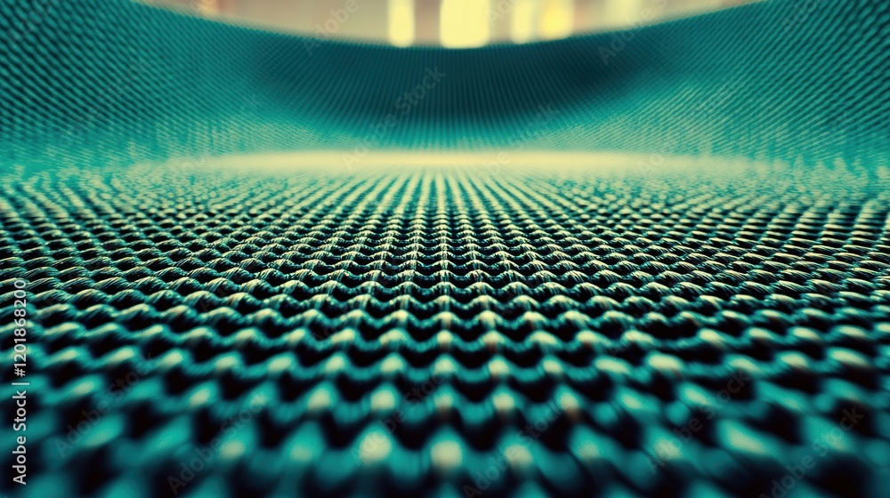 Poster abstract teal textured surface with repeating dot pattern