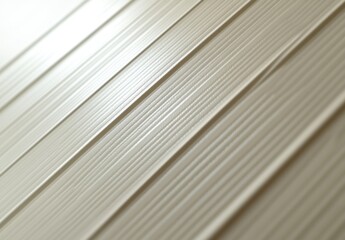 Close-Up View of Textured Wall Paneling with Vertical Lines and Soft Neutral Color Tones for Interior Design and Home Decoration Ideas