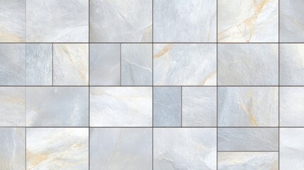 Luxurious white and gold tile wallpaper for elegant interior design enhance your walls with modern classic decor