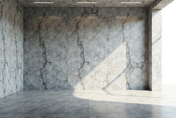 Modern Architecture Car Presentation - Empty Concrete Space