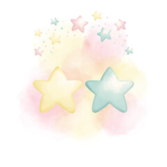 pastel star