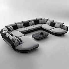 Fototapeta premium modern living room