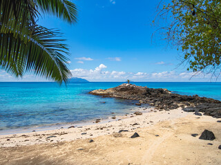 Beautiful Cove With A Rocky Peninsula