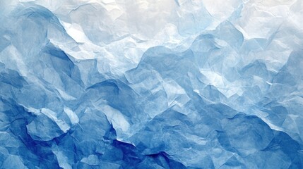 Obraz premium Abstract Blue Texture: Icy Peaks and Valleys