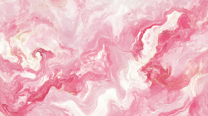 Fototapeta premium Soft Pink Marble Design with Delicate Swirls of White