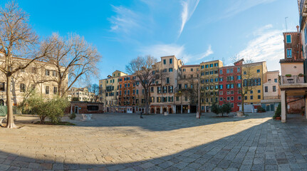 Jewish Ghetto Square in Venice