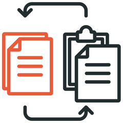 Fototapeta premium Redundancy Icon