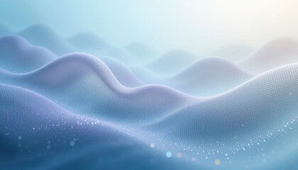 Obraz premium gradient mesh, subtle depth, calming visuals