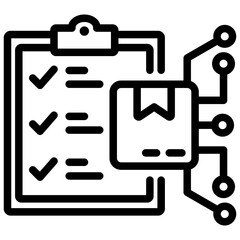 Planning Icon Element For Design