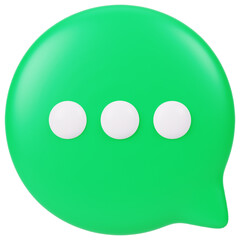 Messages App 3D Icon