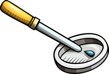 Science cartoon funny illustration