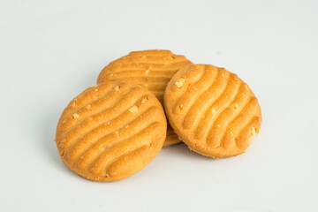 Delicious vegetarian snack food- cashew nut cookies.