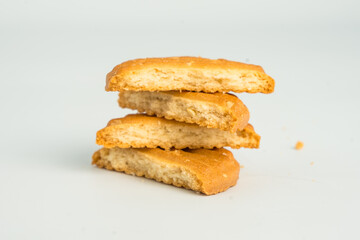 Delicious vegetarian snack food- cashew nut cookies.