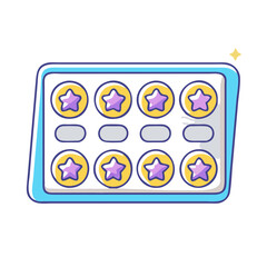 player token tray icon, player token tray vector illustration-simple illustration of player token tray, perfect for player token tray logos and icons