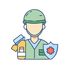 risk game soldier icon, risk game soldier vector illustration-simple illustration of risk game soldier, perfect for risk game soldier logos and icons