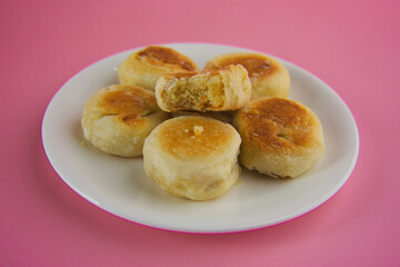 Bakpia Pathok filled with mung beans, a traditional food typical of Yogyakarta