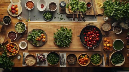 Sustainable Collaborative Cooking in the Kitchen