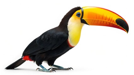 toucan isolated on white
