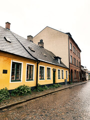 Lund Sweden downtown in December 2024