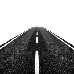 Lonely highway stretching into distance isolate road photography minimalist environment aerial view solitude concept