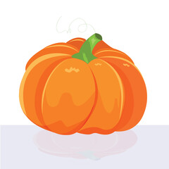 Pumpkin Perfection: A Bold and Beautiful Vector Fall Design