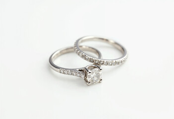 ring with diamonds