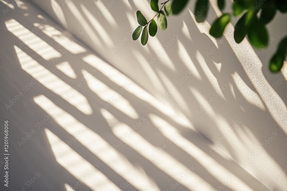 Poster unique abstract shadows creating captivating patterns