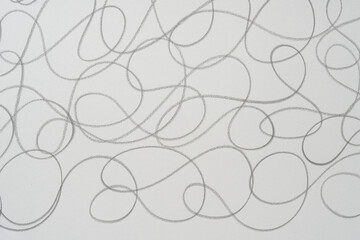 flowing curvy lines on paper