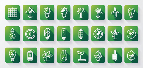 ECOLOGY ICON SET
