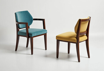 Obraz premium chair on a white