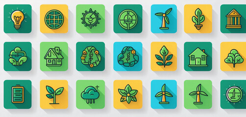 ECOLOGY ICON SET