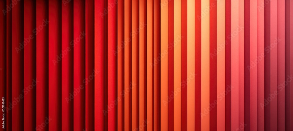 Poster dynamic abstract background with gradients of red and orange vertical stripes creating a warm and en
