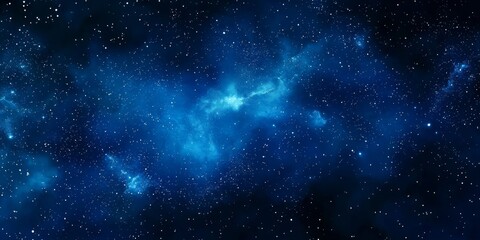 Obraz premium Serene night sky backdrop showcasing the wonder of the galaxy.