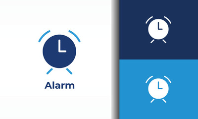 Alarm vector, icon or logo sign isolated symbol illustration