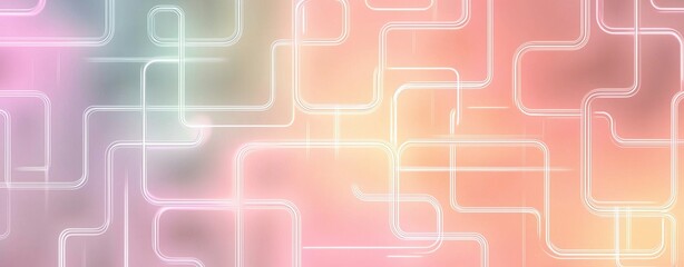 Obraz premium A colorful background with many lines and shapes
