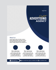 professional ,minimal business flyer design