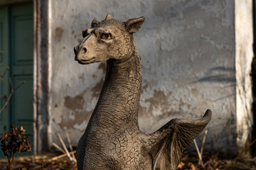 Figura smoka, rzeźba smoka