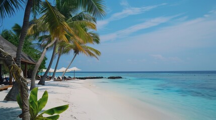 Fototapeta premium Paradise beach resort