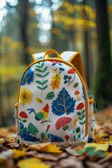 Playful ease: mini-backpack for kids with a vibrant design